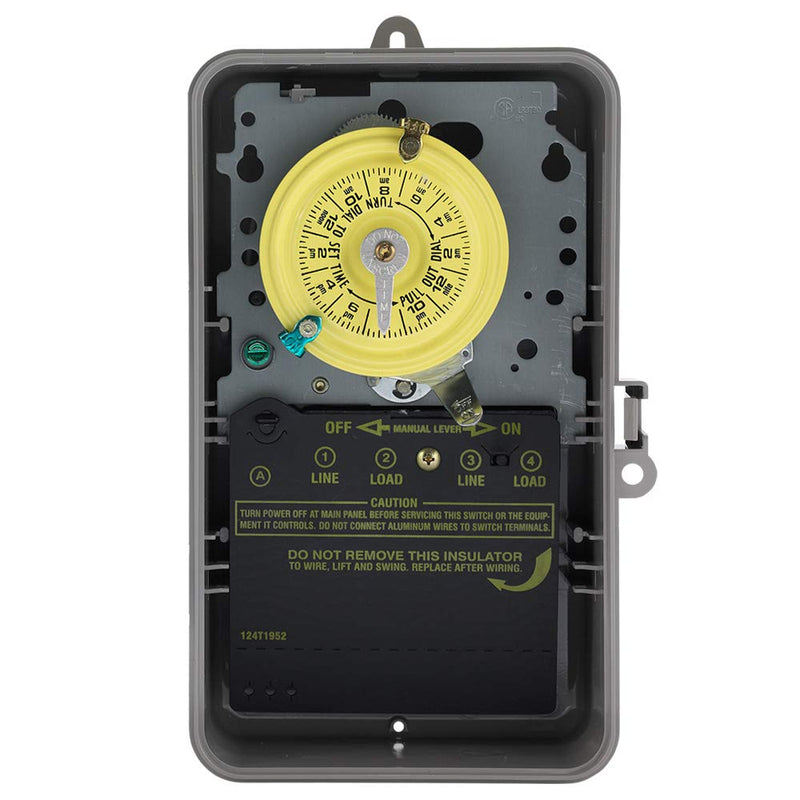 Intermatic - T104P - Time Clock, Grey