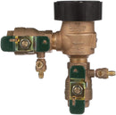 Watts 1 in Bronze Anti-Siphon Pressure Vacuum Breaker, Quarter Turn Shutoff, Tee Handles