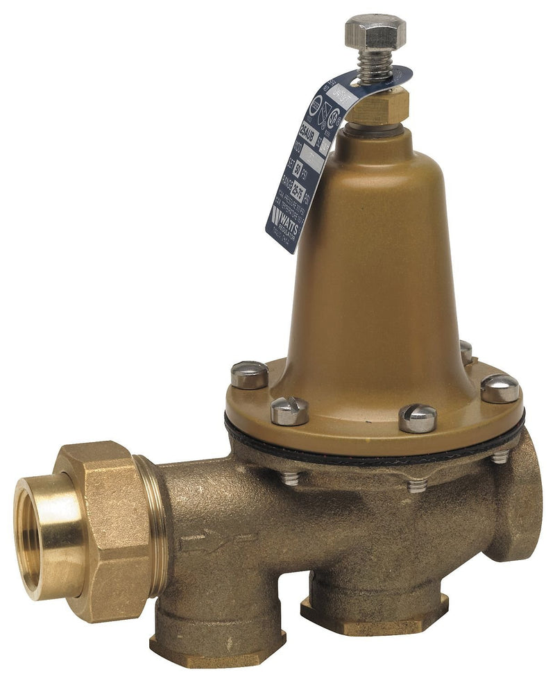 Watts - Válvula reductora de presión de agua LF25AUB-Z3 de 1 pulgada