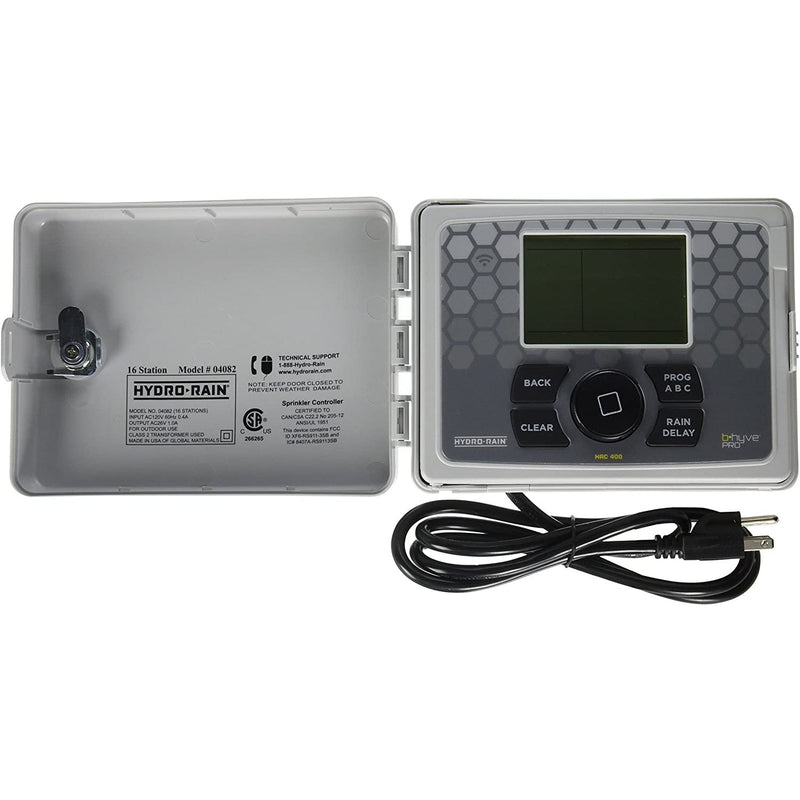Controlador Wi-Fi Hydro-Rain HRC-400-WF-08 Interior/Exterior-8 Zonas:
