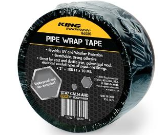 King Innovation 86080 - Cinta para envolver tuberías, 1 rollo