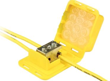 King Innovation 90740 - DryConn Direct Bury Lug Plus (amarillo), bolsa de 5