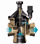 Rain Bird - Válvula comercial de latón 300BPES de 3" 