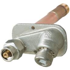 Prier C-534Y 20" Anti-Siphon Wall Hydrant - 1/2"Press Fit - C-534Y20