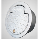 Prier Box, Round - Cast Brass - Satin Nickel Plated for C-634 - C-634RB1