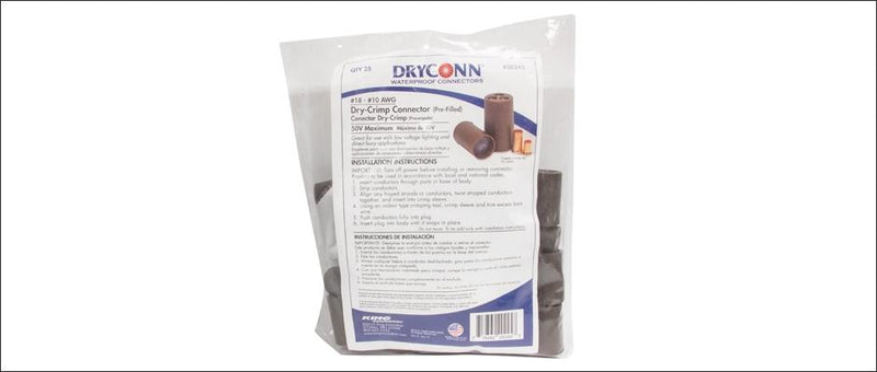 King Innovation 20245 - DryCrimp (precargado), el contenido incluye 25 carcasas precargadas, 25 fundas de engarzado de cobre pequeñas y 25 grandes