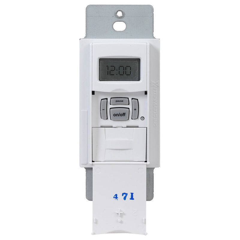 Intermatic EI400WC Electronic Countdown Timer, Programmable, White