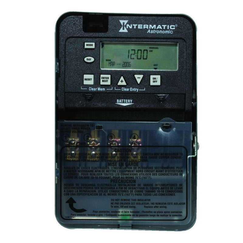 Intermatic ET8015C Astronomic 7-Day 1-Circuit Electronic Control, 120-277 VAC