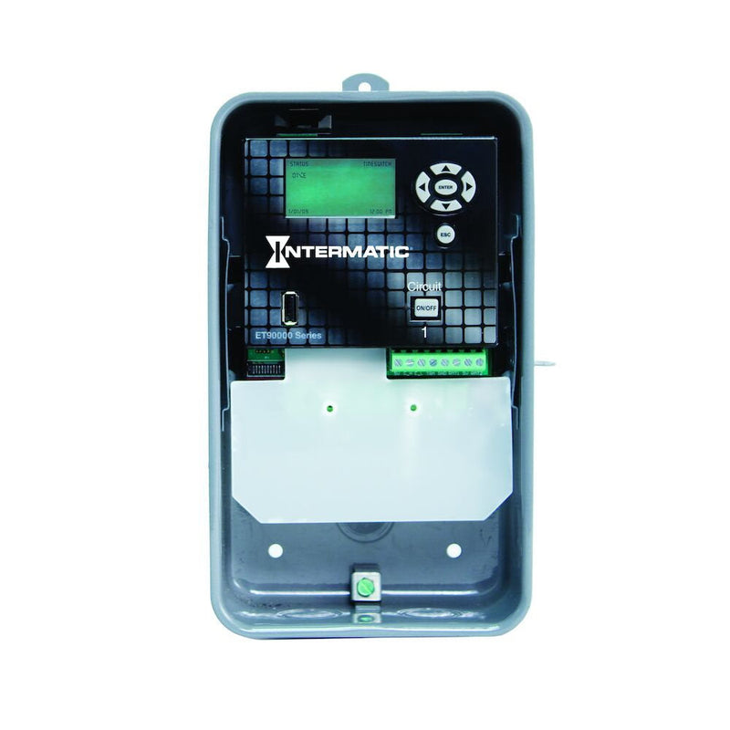 Intermatic ET90115CR Astronomic 365-Day 1-Circuit Electronic Control, 120-277 VAC