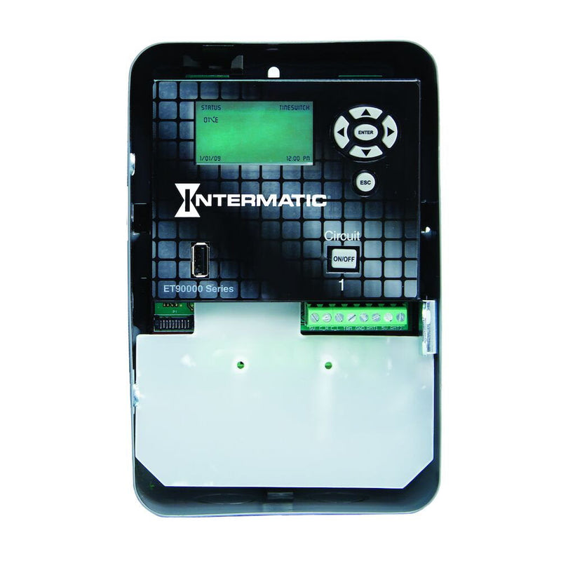 Intermatic ET90115C Astronomic 365-Day 1-Circuit Electronic Control, 120-277 VAC