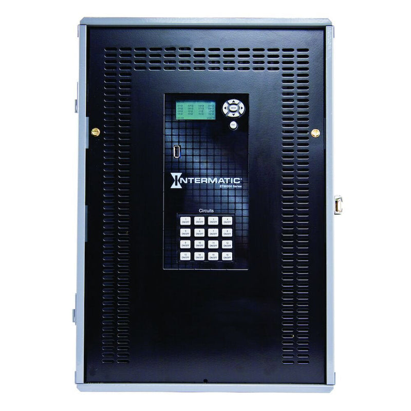 Intermatic ET91615CR Astronomic 365-Day 16-Circuit Electronic Control, 120-277 VAC