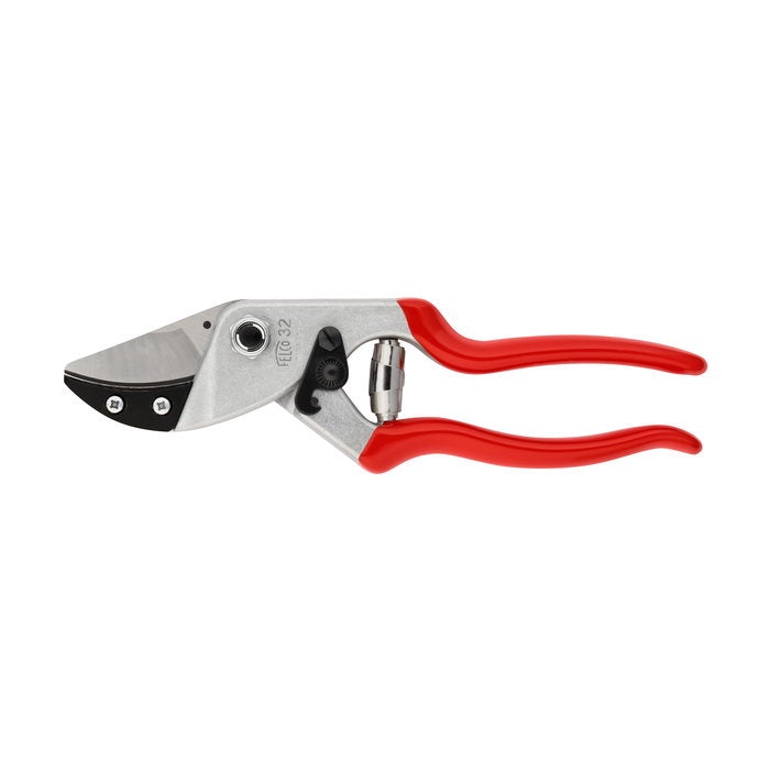 Felco F32 One-hand pruning shear - Good performance - Curved anvil model
