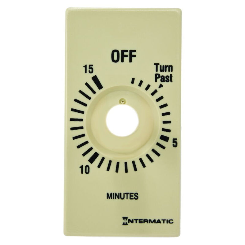Intermatic FD15MP Plate for 15-Min without HOLD, Ivory (FD15MC, FD415M)