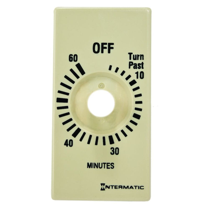 Intermatic FD60MP Plate for 60-Min without HOLD, Ivory (FD460M, FD60MC)