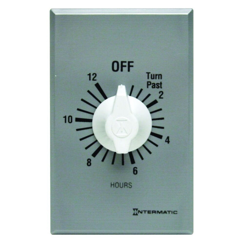 Intermatic - FF12HC - Spring Wound Countdown Timer, Commercial, Silver