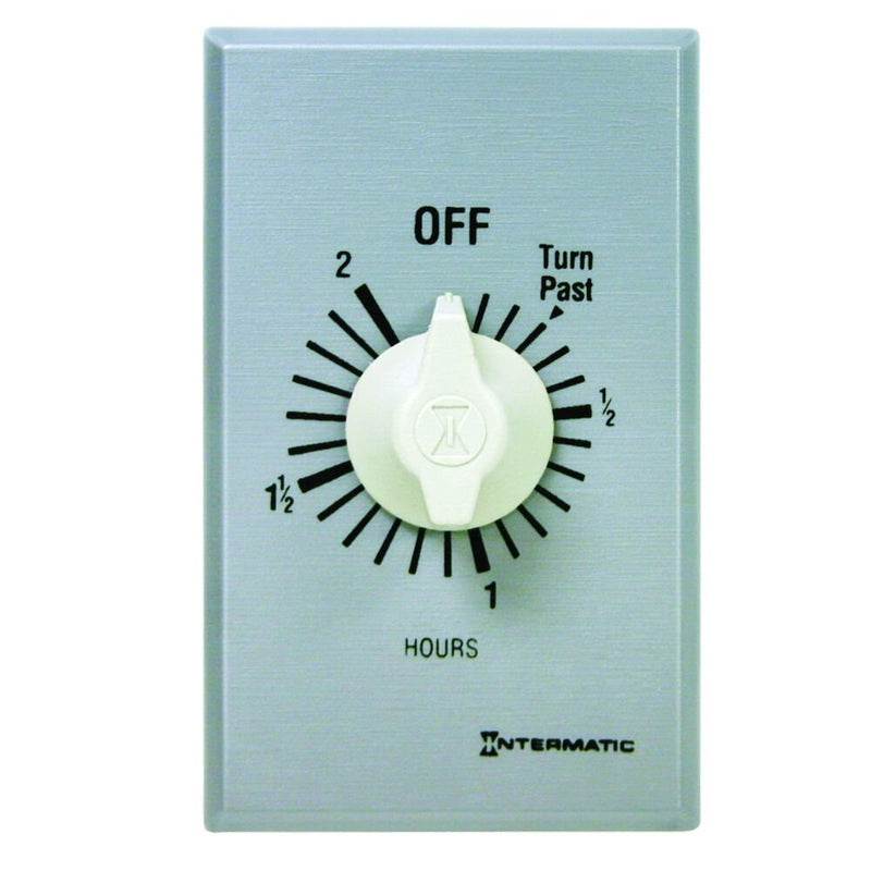 Intermatic FF32H Spring Wound Countdown Timer, Commercial, Silver