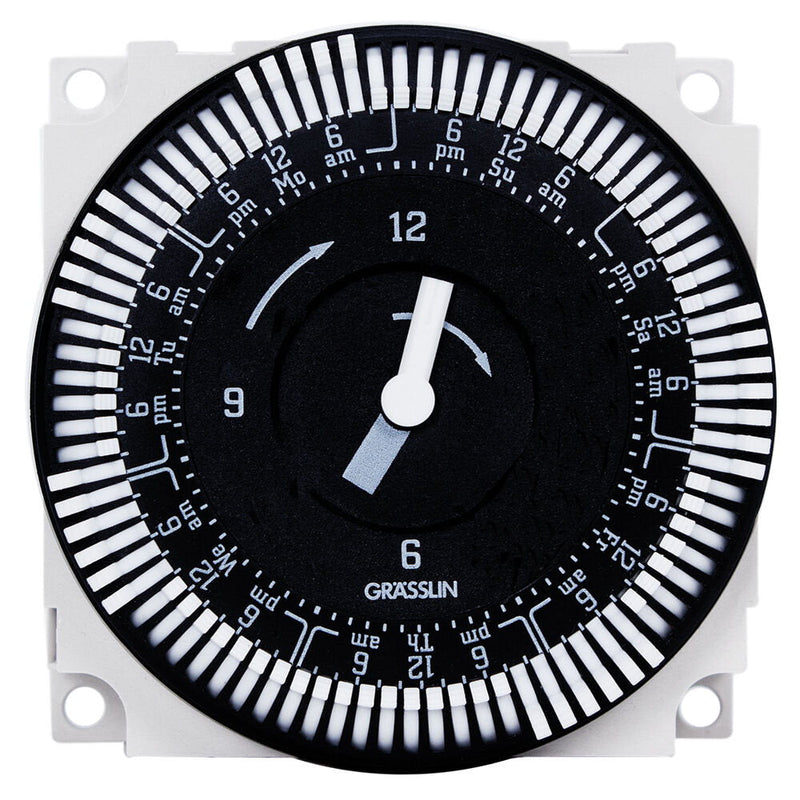 Intermatic - FM1QWUZ-240U - 7-Day 208/240V Electromechanical Panel Mount Timer Module