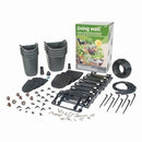 DIG Irrigation GLW08 Kit de jardín vertical grande de pared viva con 8 macetas (4 pequeñas, 4 grandes)