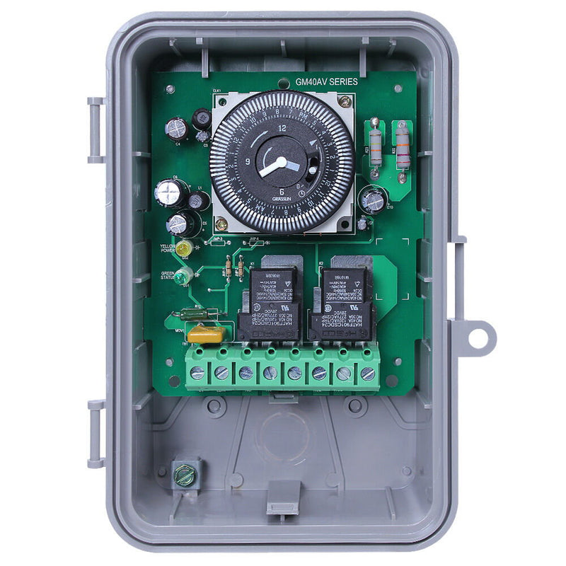 Intermatic GM40AV-Q 40 A, control de tiempo de uso general de autovoltaje