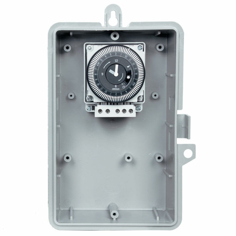 Intermatic - GMXQT-O-120 - 24-Hour 120V Electromechanical Timer with Battery Backup