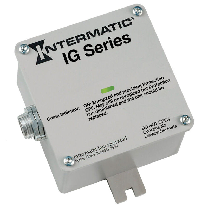 Dispositivo de protección contra sobretensiones Intermatic IG1200RC3, 3 modos, 120/240 VCA monofásico, tipo 1 o tipo 2