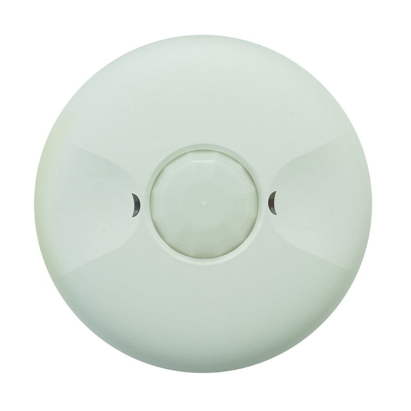 Intermatic IOS-CMP-U Sensor de ocupación PIR de montaje en techo de voltaje de línea de grado comercial, blanco