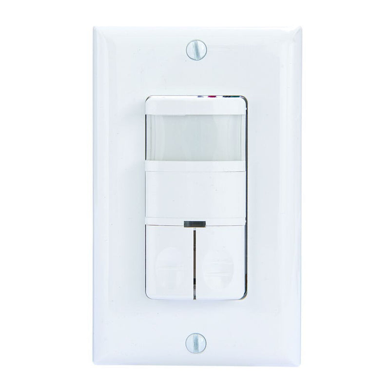 Intermatic IOS-DDR-WH  Commercial Grade Dual Load In-Wall Occupancy Sensor, White