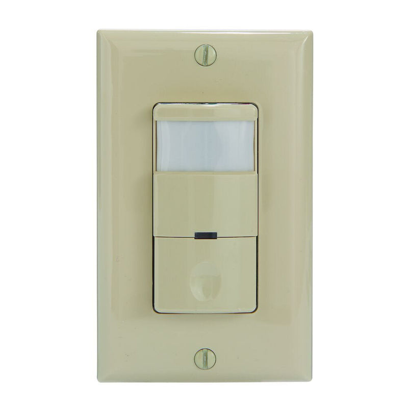 Intermatic IOS-DOV-IV  Commercial Grade In-Wall PIR Occupancy Sensor, Ivory