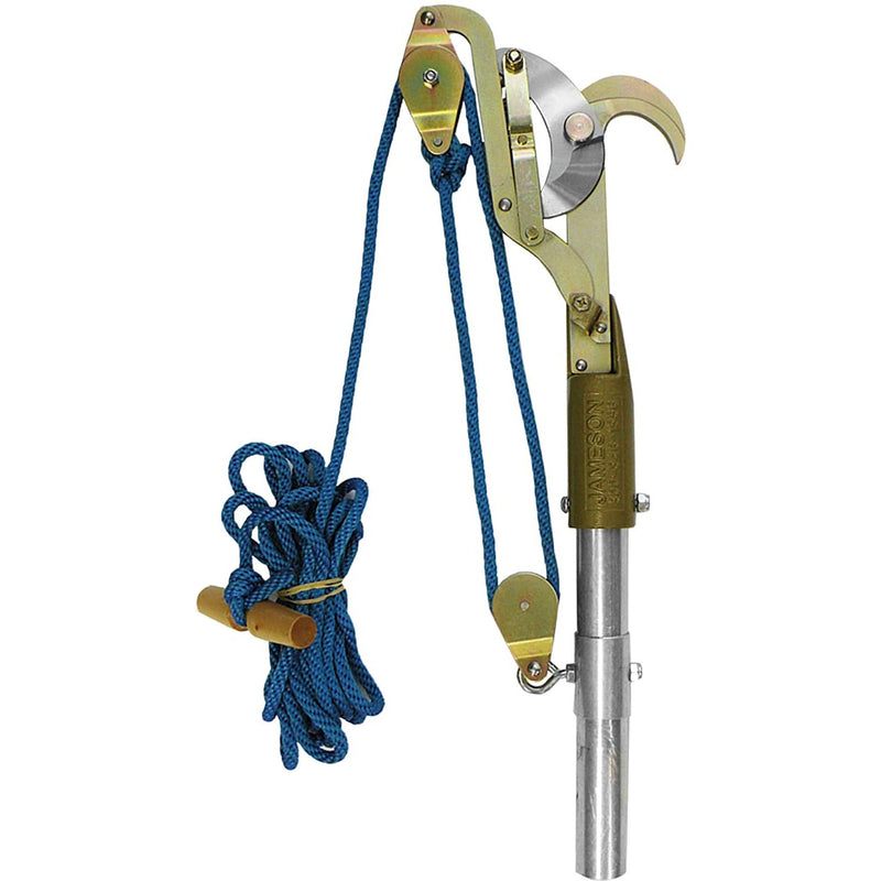 Jameson JA-34DP-PKG Kit de podadora de árboles de doble polea con corte lateral y boca grande