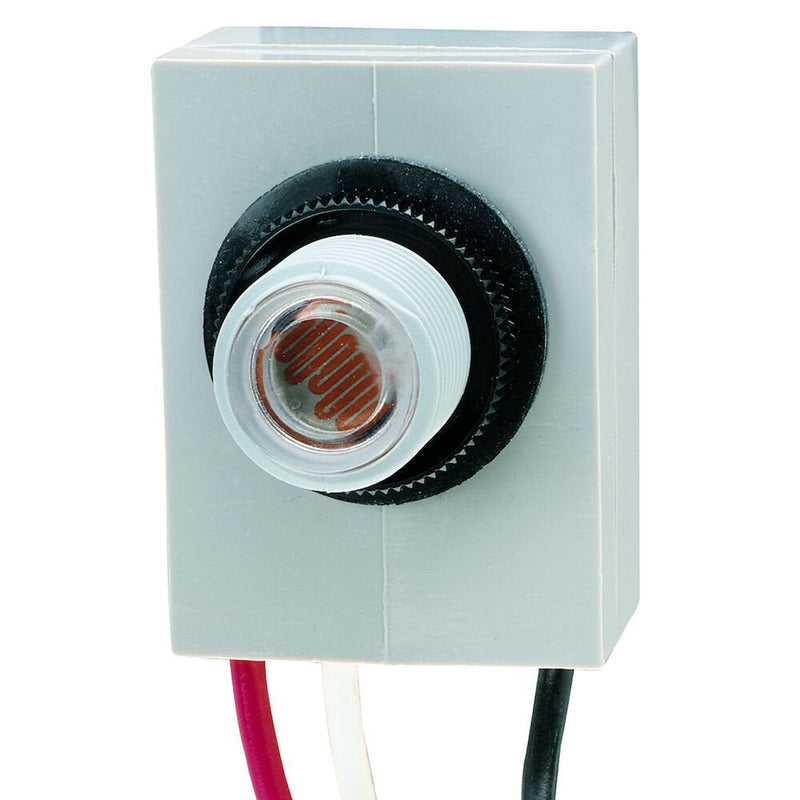 Intermatic K4021C  Button Thermal Photocontrol, 120 V