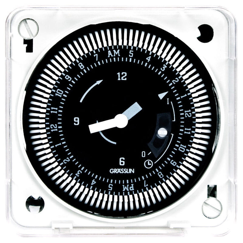 Intermatic MIL72ESTUZH-120 Módulo temporizador electromecánico de montaje empotrado, 24 horas, 120 V