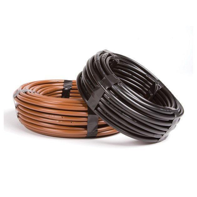 DIG Irrigation ML-506B Línea de goteo microlínea de 500', espaciado de 6", tubo marrón