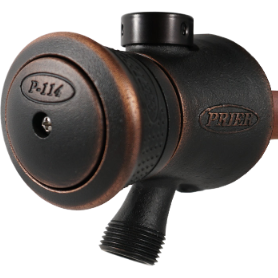 Prier P-114F 6" Cold only TrueTemp Style Hydrant, Oil Rubbed Bronze; 3/4" SWT - P-114F06-ORB