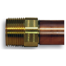 Prier P-114T 8" Cold only TrueTemp Style Hydrant, Oil Rubbed Bronze; 3/4" MIP x 1/2" FIP - P-114T08-ORB