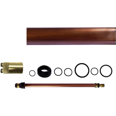 Kit de reconstrucción Prier (todos los componentes internos) para hidrante de pared de agua fría y caliente P-118 de 14" - P-118KT-807-14