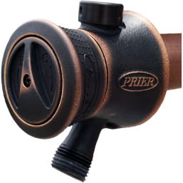 Prier P-118X 14" Single Handle Hot & Cold Mixing Hydrant, Oil Rubbed Bronze; 1/2" Crimp Pex - P-118X14-ORB