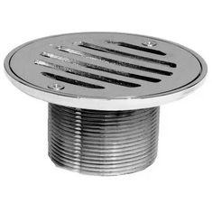Prier P-315 Floor Drain Strainer - Type "A" Polished Brass - P-315BR