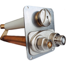 Prier P-754M 4" Heavy Commercial Hot and Cold Wall Hydrant - 3/4"MPT - P-754M04