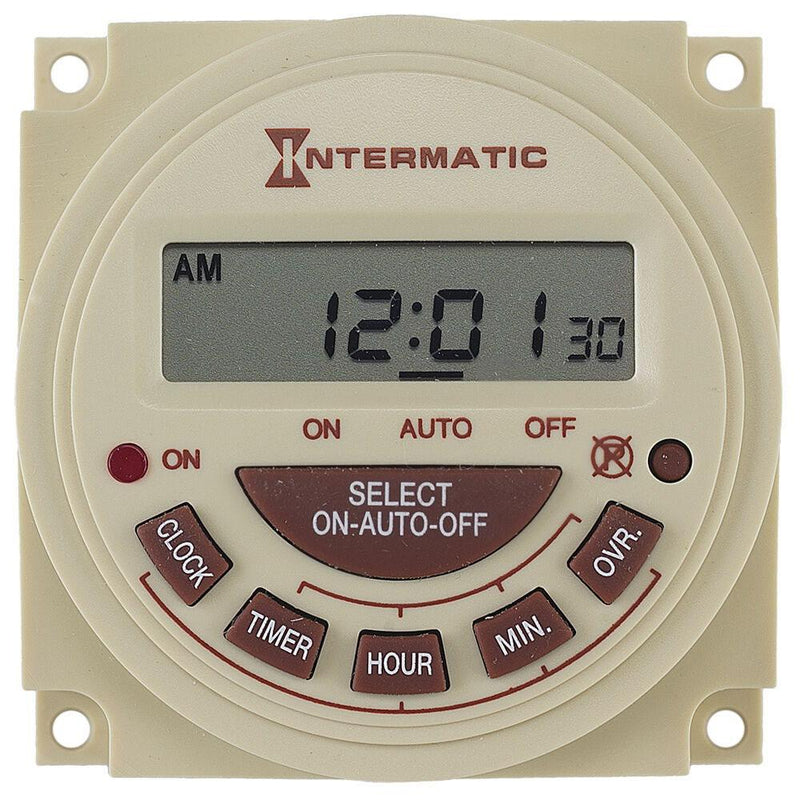 Intermatic PB314EK  24-Hour 240V Electronic Panel Mount Timer Replacement Kit