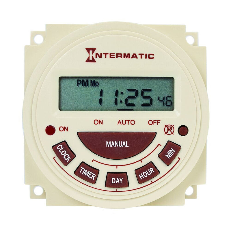 Intermatic - PB313E - 24-Hour 120V Electronic Panel Mount Timer