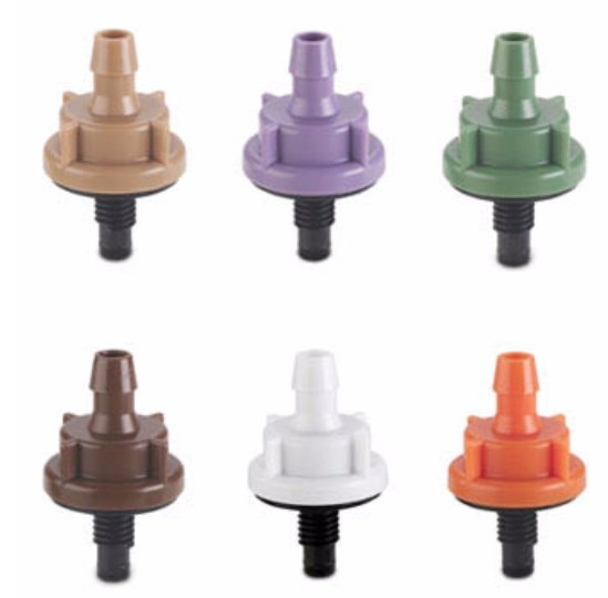 Rain Bird - PC24 Pressure-Compensating Module - Barb Inlet, 24.0 GPH, Orange