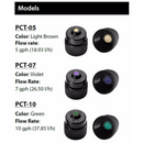 Rain Bird - PCT07 Pressure Compensating Threaded Low-Flow Bubbler - 7.0 GPH, Violet