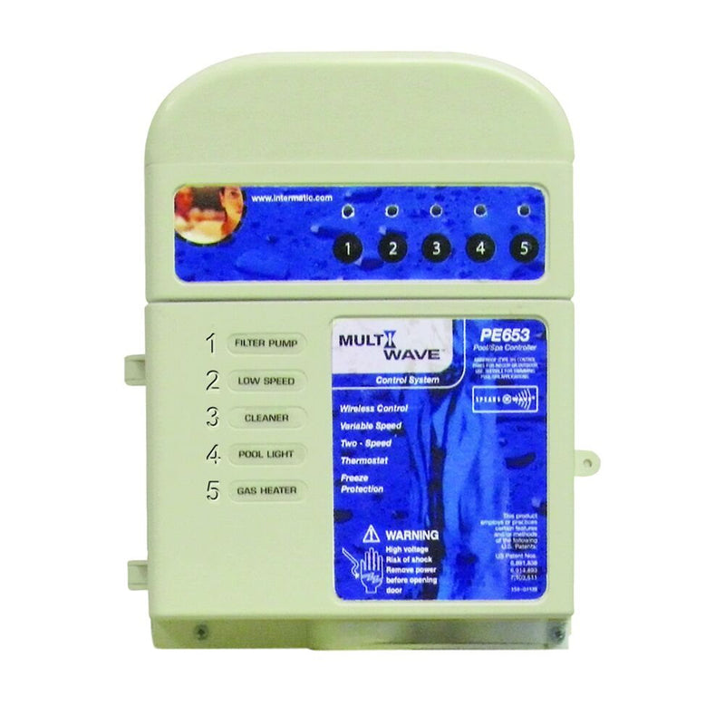 Intermatic PE653 MultiWave® 5-Circuit Wireless Receiver