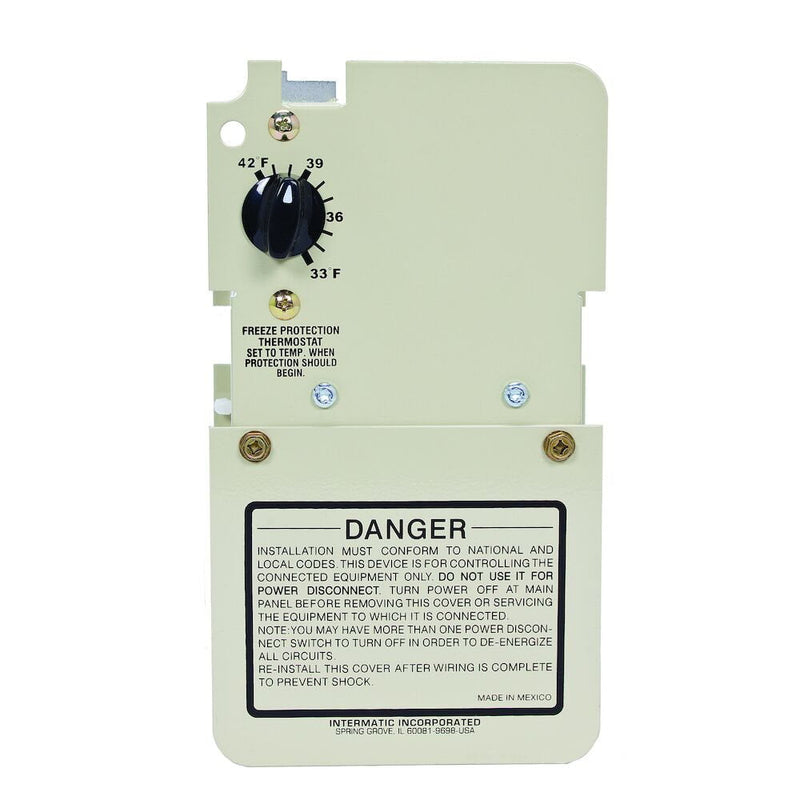 Intermatic - PF1102M - Freeze Protection Thermostat only for 240V Applications, Mechanism