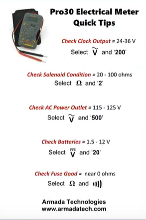 Armada Technologies PRO30™ GENERAL PURPOSE DIGITAL MULTIMETER