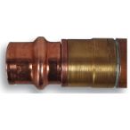 Prier C-434Y 8" Anti-Siphon Wall Hydrant - 1/2"Press Fit - C-434Y08