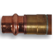 Prier C-534Y 6" Anti-Siphon Wall Hydrant - 1/2"Press Fit - C-534Y06