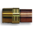 Prier P-154T Hidrante de pared antisifón con rosca de manguera de 24"; 3/4" MPT x 1/2" FPT **Sin plomo** - P-154T24-LF
