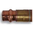 Prier P-154Y Hidrante de pared antisifón con rosca de manguera de 16"; Ajuste a presión de 1/2" **Sin plomo** - P-154Y16-LF
