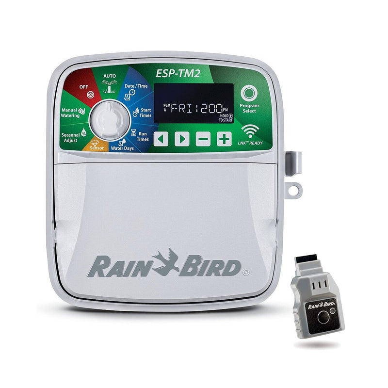 Rain Bird -  ESP-TM2 4 Zone Irrigation Controller (Bundled with (1) LNKWIFI Module)